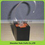 Printed Logo Holder Cube for Single Watch, MDF Block for Watch Display thumbnail-3