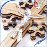 Christian Art Gifts Holy Cross Wood Design thumbnail-2