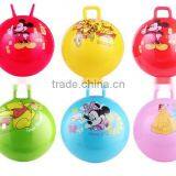 25cm Size Inflatable Pvc Bouncing Hopper Ball for Kids With Handle thumbnail-1