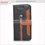 New Design Flip Wallet Crazy Horse Smart Leather Case for Iphone 5 5s 6 6s 7 Plus thumbnail-4
