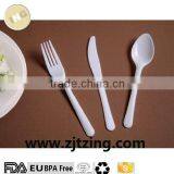 Good quality Disposable plastic spoon, fork, knife set