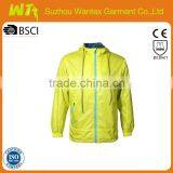 hi Vis Hot Sale Outdoor Jacket Waterproof Reflective Sport Jacket for Men