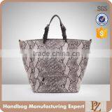 4932 Popular Ladies Fashion Python Snake Leather Hand Bags Woman Tote Handbag Designer 2015