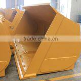 Customized WA600-3 Wheel Loader Standard/Rock/Bigger/Strengthened Bucket, 6.1M3 Wearable Bucket for Sale thumbnail-1