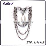 Fashion Elegant Pearl Design Multilayer Personality Brooch thumbnail-1