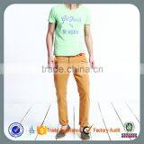 2015 Latest Design Mens Chinos Slim Fit 100% Cotton Casual Pants thumbnail-5