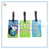 Custom Made Travel 3D Soft Pvc Luggage Tag, OEM Custom Travel Wholesale Silicone Luggage Tag thumbnail-6