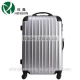 Silver Luggage Sets with Electronic Scale, PC+ABS travel case