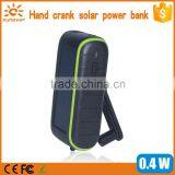 The Best LED Light Solar Charger Power Bank 2016 New Style Hand Crank Energy thumbnail-1