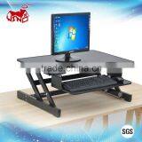 Height Adjustable Portable Folding Monitor Stand Laptop Computer Mobile Stand thumbnail-3