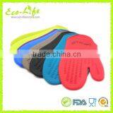 Perfect FDA LFGB 2 Fingered Grilling Oven Silicone Glove BBQ Mitt thumbnail-2