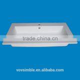 Multifunctional Solid Surface Toilet Wash Basin Design