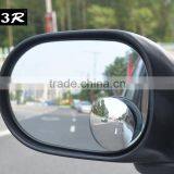 3R Frameless chrome rear view car side mirror