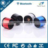 Model F009 Super Bass Metal Mini Speaker Bluetooth With Strong Vibration TF Card FM Radio