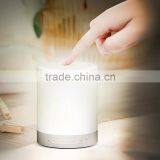 Free Sample Colorful LED Touch Light Bluetooth Speaker Smart Music Lamp thumbnail-4