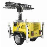 8~9m Diesel Mobile LED Construction Lighting Tower thumbnail-2