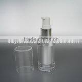 Plastic 30ml Silver Color Cosmetic Bottle thumbnail-1