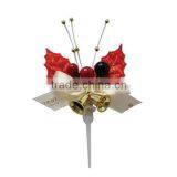 Handmade Our Organic Plastic Cake Decor With Gold & Red(IYX-108)