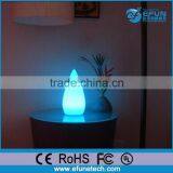 Fashionable Decorative Led Table Craft Lamp, Wireless Cafe/restaurant Table Candle Lamps thumbnail-2