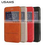 QUALITY USAMS CASE FOR IPhone 6s ,USAMS Terse PC+PU Leather Case Cover For IPhone 6s Plus