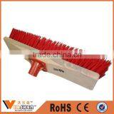 Red Color Hard Bristle Wooden Cleaning Brush thumbnail-4