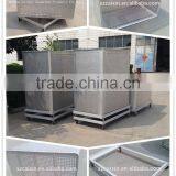 Big Volume Aluminum Transfer Container With Casters,aluminum Container thumbnail-1