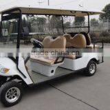Six Seats Electric Golf Car With Two Rear Facing Flip-flop Seats thumbnail-5