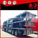 IOS Certification 40FT 45FT Flatbed Semi Trailer for Shopping thumbnail-3