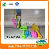 Plastic Sand Beach Water Wheel Play Set Game Toy 6pcs thumbnail-5