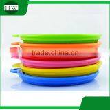 Folding Portable Colorful Travel Silicone Telescopic Pet Eat Drink Food and Water Bowl Cup Collapsible Accordion Foldable thumbnail-2