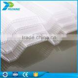 Soundproof Corrugated Plastic Polycarbonate Roofing Sheets