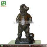 Antique Brass Lion Statue thumbnail-1