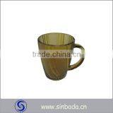 Spray Color Glass Mug Beer Mug Spray Machine-made Spray Color Glass Coffee Mug thumbnail-1