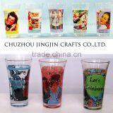 High Quality Factory Supply 30ml Shot Glass Clear/frosted/decal Logo Shot Glasses thumbnail-2