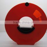 round orange plastic cable tidy use for kite