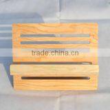 Eco-Friendly Bamboo Wood Holder, Collapsible Computer Stand thumbnail-2