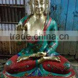 Large Size Brass Bronze Buddha Statue Sculpture thumbnail-5