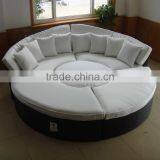 Evensun Stylish Brown Outdoor Sunbed Indoor Daybed thumbnail-2