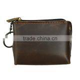 Full Grain Leather Wallet Men Coin Purse From Italy With Card Holder thumbnail-3