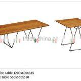 Baking Finish Wire Side Table / Wooden Side Table / Sofa Side Table TA-828S thumbnail-3