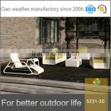 bali white rattan outdoor furniture sofa set for garden