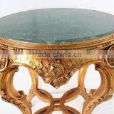 MO-1008-01 Factory Wholesale Living Room Round Shape Side Table With Marble thumbnail-3