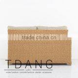 Camden Right Hand Wicker Bench - Outdoor Wicker Furniture - Vietnam Poly Rattan thumbnail-5