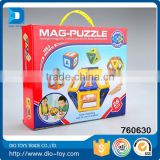 Hot Sale Magnetic Puzzle Building Blocks Toys in Barrel For Kids Geometry Building Blocks Brain Concentration Excise