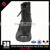 Custom Made High Ankle Black Pilot Military Boots With Zipper thumbnail-3