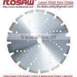 Laser Weld Diamond Saw Blade, Diamond Silver Brazed Saw Blade Marble Cutting Blade, Granite Saw Blade.concrete Saw Blade thumbnail-1