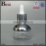 30ml Hot Products Glass Dropper Bottle With Silver Aluminum Dropper for Cosmetic Essence Lotion Toner China Suppliers thumbnail-1