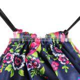 Custom Natural Drawstring Calico Bag With High Quality thumbnail-4