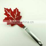 33062 Stainless Steel Handle Maple Leaf Kitchen Nylon Shovel Spatula Turner, Cake, Egg Turner Spatula Shovel thumbnail-2
