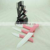 Best Quality Nice Satin and Shiny Household Ceramic Knives Set thumbnail-3